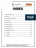 Core-Python Syllabus