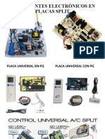 Clase 7 - Componentes Electronicos - Placas Electronicas Split - Universales