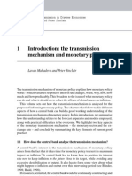 1 Introduction: The Transmission Mechanism and Monetary Policy