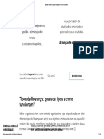 Tipos de Liderança - Quais Os Tipos e Como Funcionam