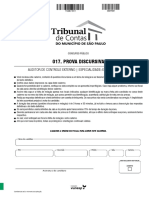 06 - 017. Auditor de Controle Externo - Eng. Civil - P. Discursiva PDF