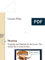 Lesson Planning