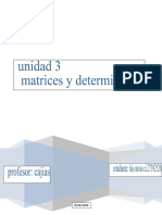 Matrices y Determinadas Alg Lineal Unidad 3 complETO