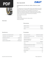 SKF NU 326 ECM Specification