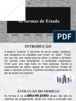 As Formas de Governo