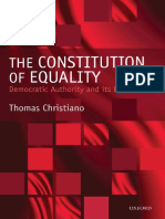 The Constitution of Equality Democratic Authority and Its Limits (Thomas Christiano) PDF