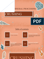 Met124: Mineral Processing: Crushing