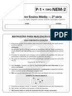 Sistema Anglo 2a Serie Novo Ensino Medio 1o Bimestre P 1 2023 PDF