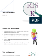 Module - 2 Risk Identification