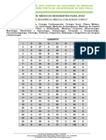 2023-R1-SP-HOSPITAL DAS CLÍNICAS DA FACULDADE DE MEDICINA DE RP DA USP - USP - RP Gabarito