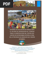 Informe Preliminar Del Riesgo Terreno Cultura Pacucha Inundación