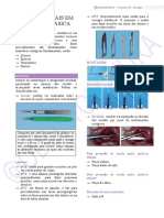 Instrumentais em Cirurgia Basica