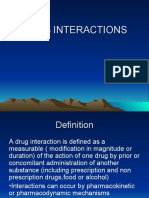 Drug Interactions