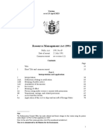 Resource Management Act 1991