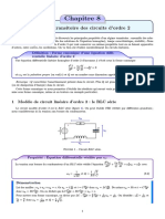 Poly Complet 08 Circuits Linéaires D'ordre 2 en Régime Transitoire