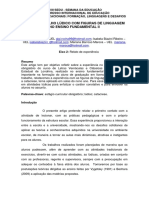 O TRABALHO LUDICO COM FIGURAS DE LINGUAGEM NO ENSINO FUNDAMENTAL II Rel