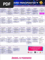 Calendario para Principiantes!