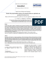 Estudo Das Propriedades Térmicas de Materiais Fibrosos Aplicados em Paredes Divisórias Leves