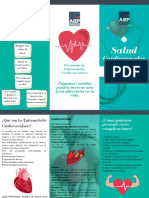 Folleto Triptico Salud Cardiovascular PDF