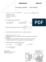 Matemáticas I: (Fog) (X) (Gof) (X) (X)