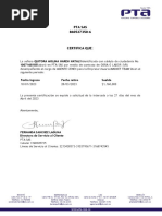 Certificado Laboral