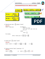 Funciones Trigonométricas Del Ángulo Doble