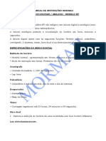 Manual de Instruoes Mormaii Relogios Digitais Ana Digi Modelo BT PDF