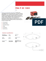 Brembo - P 85 126X