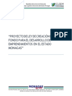 Proyecto de Ley Creacion Del Fondo CCJ