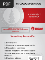 Semana 3 - Sensación y Percepción - 2023-1