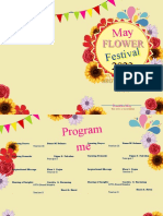 May Flower Festival Prog