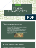 Teatro Renacentista Español 1