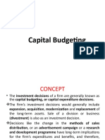 Capital Budgeting