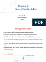 20-Parallel Adder - Subtractor, Carry Look Ahead Adder-14-02-2023 PDF