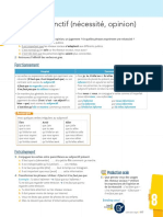 2) Grammaire - Le Subjonctif