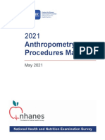 2021 Anthropometry Procedures Manual 508