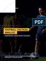 Certificate in Football Tactical Analyst