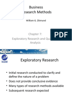 ch07 Exploratory Research & Qualitative Analysis-Rev