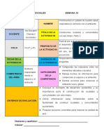 3° Secundaria CCSS Semana 10