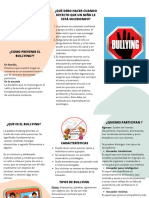 Trifolio Sobre El Bullying PDF