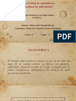 Historia de Salud Pulica