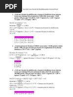 Cálculo Propiedades Coligativas PDF