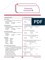 Evaluación Semanal A