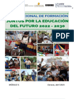 Módulo Iii Plan Nacional de Formación Juntos Por La Educación Del Futuro 2022 - 2023 PDF