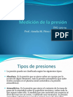 MecÃ¡nica de Los Fluidos - Medicion de Presion