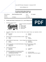 Soal Latihan UAS IPS Kelas 4 Semester 2 - Kurikulum KTSP: Ulangan Kenaikan Kelas TAHUN PELAJARAN 2016 - 2017