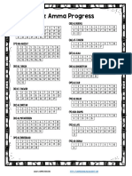 Quraan Progress Chart Tables PDF