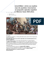 Caída de Tenochtitlan: Cómo Se Explica La Gran Alianza de Pueblos Mexicanos Que Ayudó Al Pequeño Ejército Español A Conquistar México Hace 500 Años