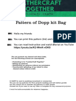 Dopp Kit Pattern Free PDF