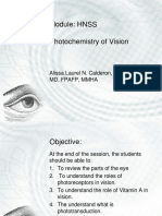 W1-6 Biochemistry of Vision and Hearing Lecture PDF